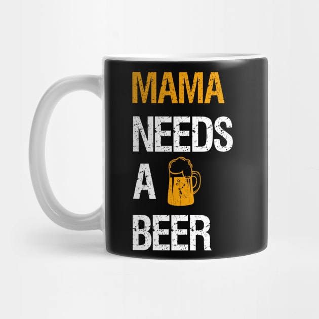 Mama needs a beer by cypryanus